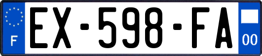 EX-598-FA