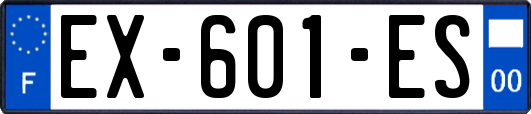 EX-601-ES
