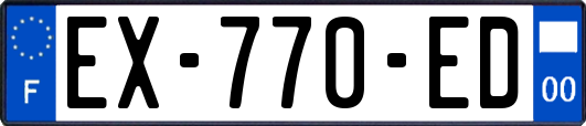 EX-770-ED