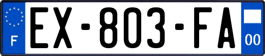 EX-803-FA