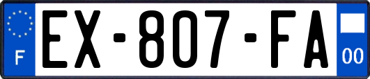 EX-807-FA