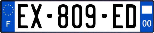 EX-809-ED