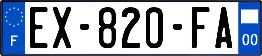 EX-820-FA