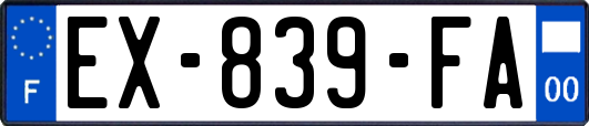 EX-839-FA