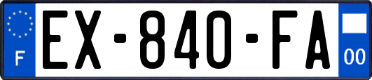 EX-840-FA