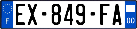 EX-849-FA