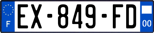 EX-849-FD