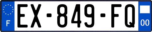 EX-849-FQ