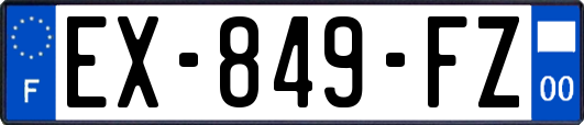 EX-849-FZ