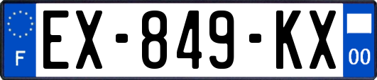 EX-849-KX