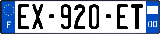 EX-920-ET