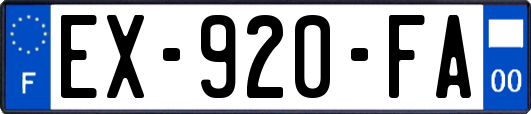EX-920-FA