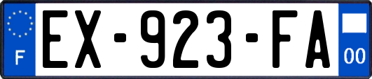 EX-923-FA