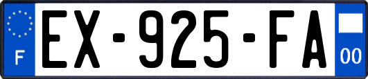 EX-925-FA