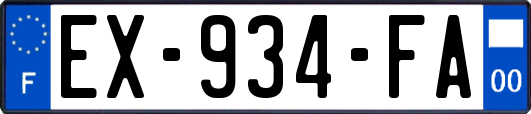 EX-934-FA