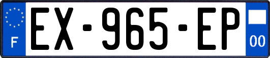 EX-965-EP