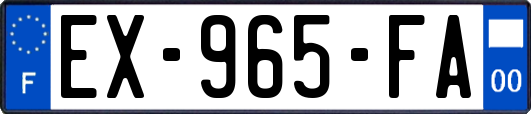 EX-965-FA