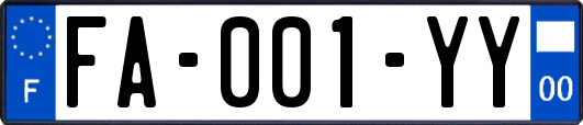 FA-001-YY