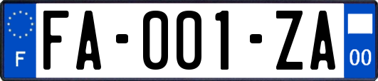 FA-001-ZA