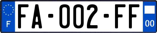 FA-002-FF