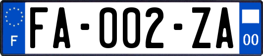 FA-002-ZA
