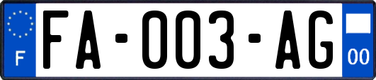 FA-003-AG