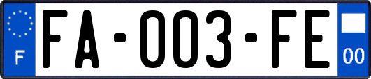 FA-003-FE
