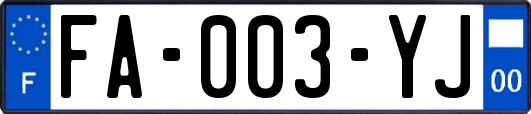 FA-003-YJ