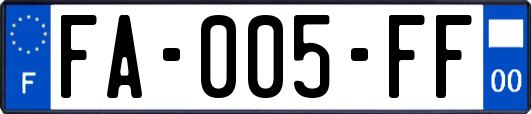 FA-005-FF