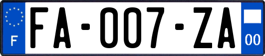 FA-007-ZA