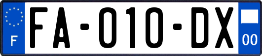 FA-010-DX