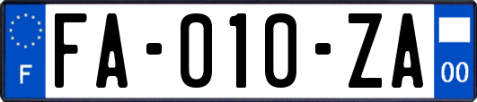 FA-010-ZA