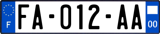 FA-012-AA