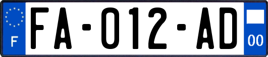 FA-012-AD