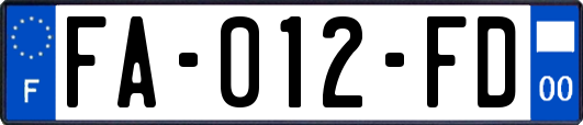 FA-012-FD