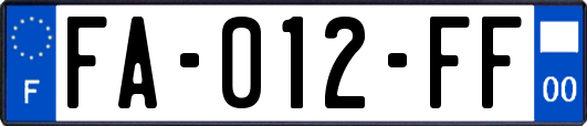 FA-012-FF