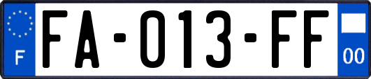 FA-013-FF