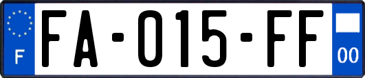 FA-015-FF