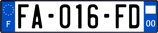 FA-016-FD