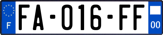 FA-016-FF