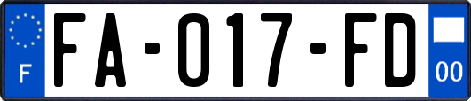 FA-017-FD