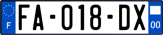 FA-018-DX
