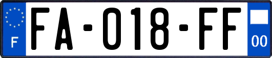 FA-018-FF