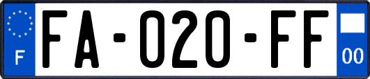 FA-020-FF