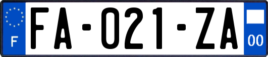 FA-021-ZA