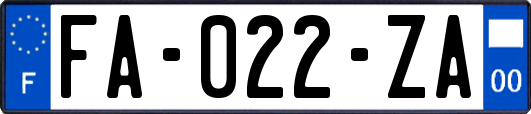 FA-022-ZA