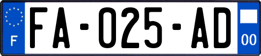 FA-025-AD