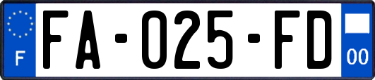 FA-025-FD