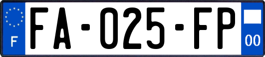 FA-025-FP