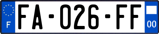 FA-026-FF